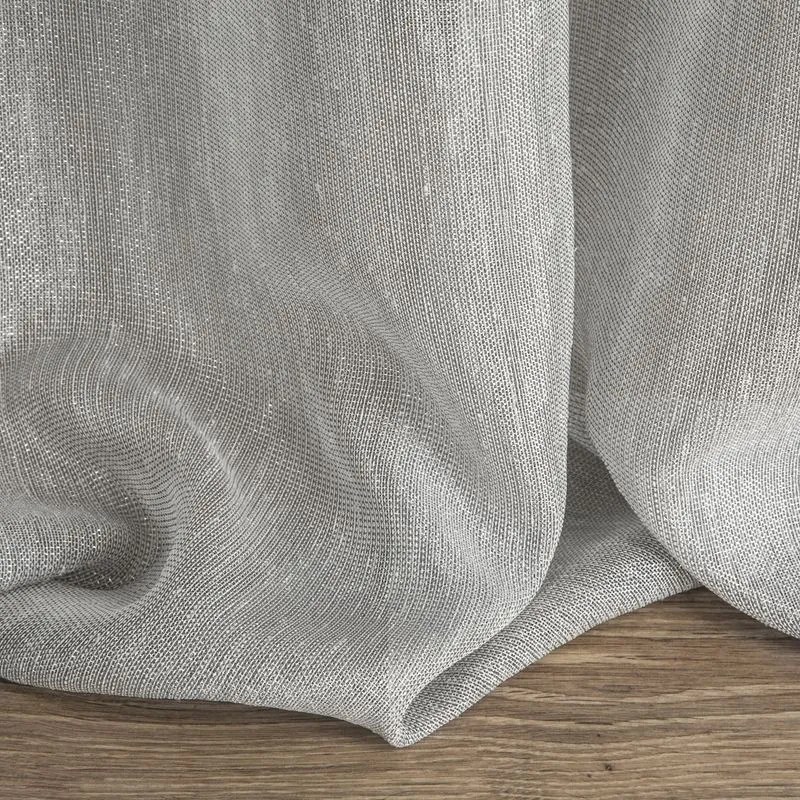 ZÁCLONA ELICIA 140X250 CM SIVÁ