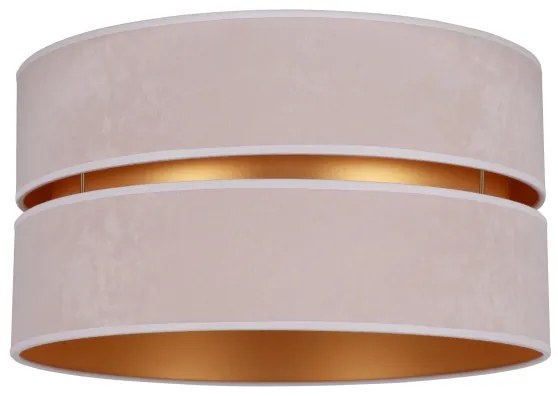 Duolla - Stropné svietidlo DUO 1xE27/15W/230V pr. 40 cm béžová/zlatá