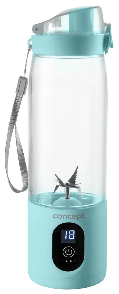 Concept SM4002 dobíjací smoothie FitMaker, modrá