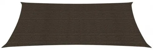 vidaXL Tieniaca plachta 160 g/m² hnedá 2x4,5 m HDPE-