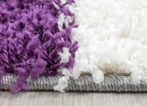 Koberce Breno Kusový koberec LIFE 1501 Lila, fialová, viacfarebná,160 x 230 cm