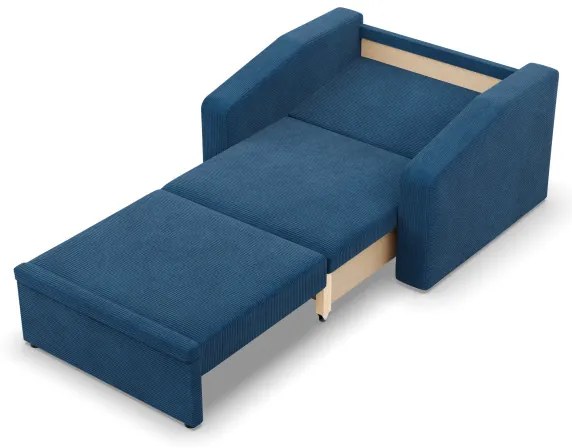 Kreslo ORBIT Poso rozkladacie, granátové