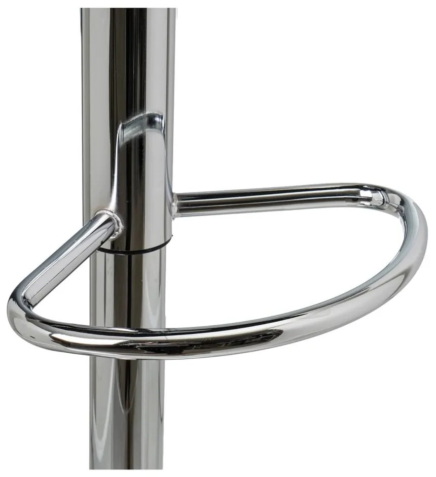 Čierne čalúnené barové stoličky v súprave s nastaviteľnou výškou 2 ks (výška sedadla 63 cm) – Casa Selección