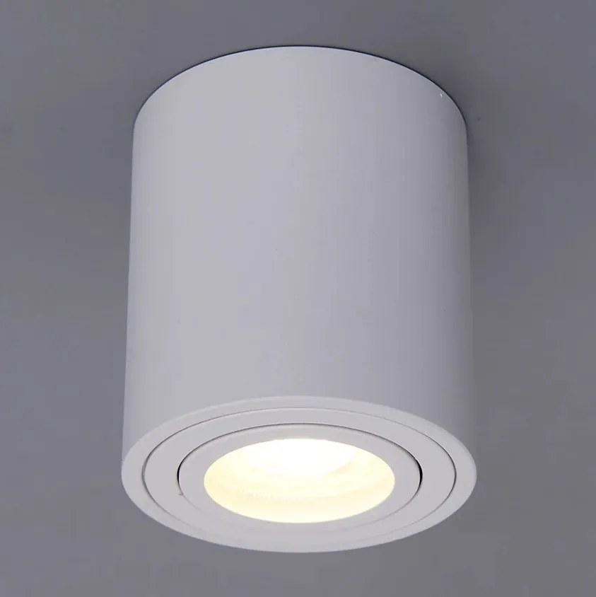 Toolight, bodová stropná-nástenná lampa 1xGU10 322117A, biela, OSW-08801
