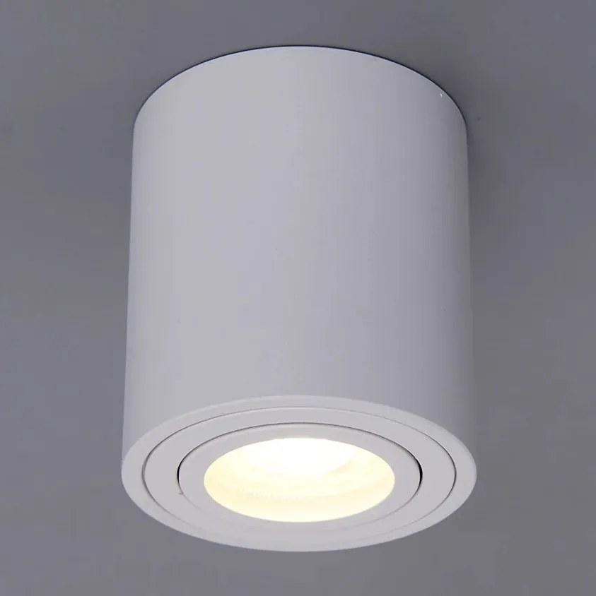 Toolight Toolight, bodová stropná-nástenná lampa 1xGU10 322117A, biela, OSW-08801
