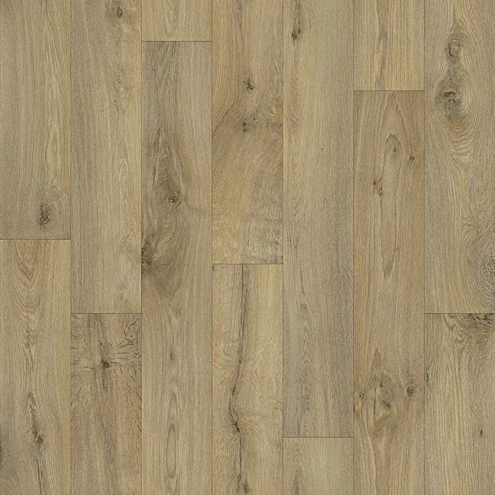 Beaulieu International Group, PVC podlaha - lino Domo 2155, na mieru, šíře 2m,4m, hnedá, bez podkladu, kuchyňa