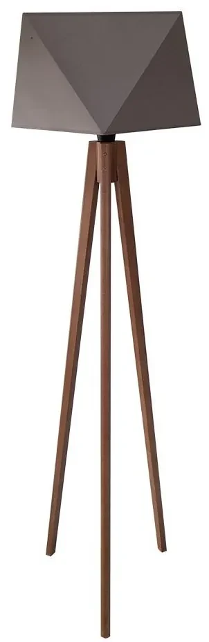 Venti Stojacia lampa BAKARO 1xE27/60W/230V dub šedá VE0360