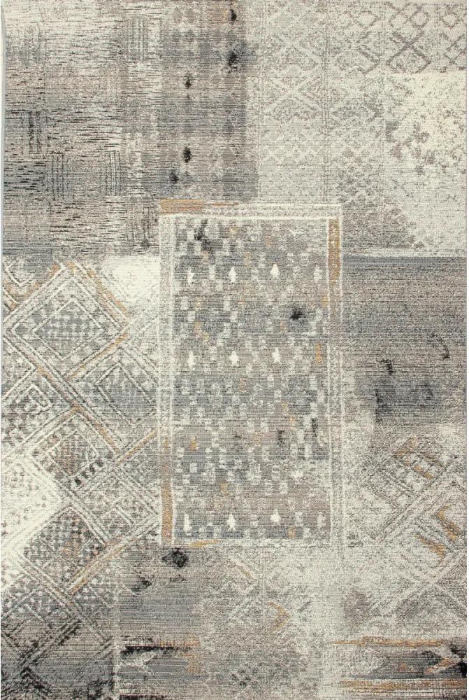 Kusový koberec Mali sivý, Velikosti 60x100cm
