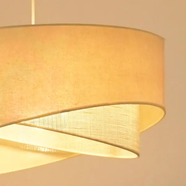 Brilagi - LED Luster na lanku LYRA 1xE27/15W/230V krémová