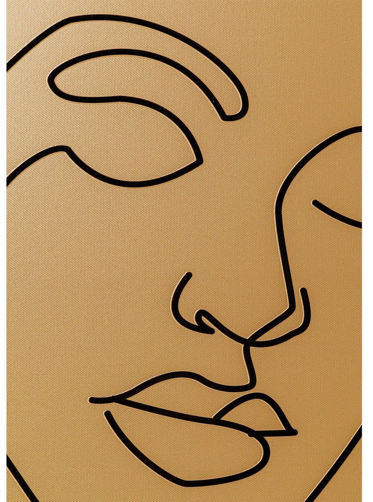 Faccia Arte Tri Colore obraz mix 90x120 cm
