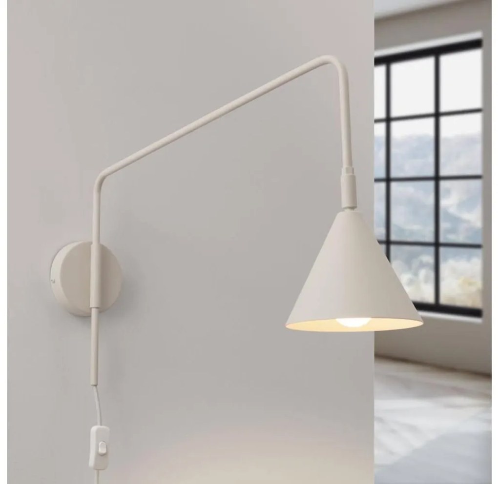 Sollux SL.1699 - Nástenná lampa NOX 1xE14/10W/230V krémová