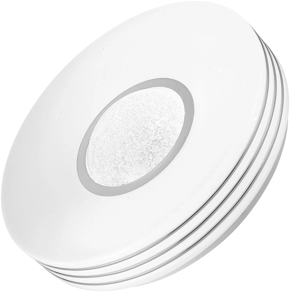 AVIDE Stropné LED osvetlenie HELIOS, 24W, denná biela, 38cm, okrúhle, biele