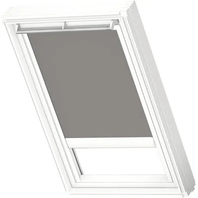 VELUX Zatemňovacia roleta na strešné okno so solárnym ovládaním DSL PK10 0705SWL sivá