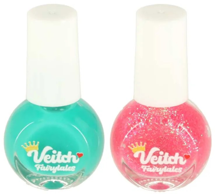 KIK Detská make-up sada Jednorožec 21 ks – pastelová kozmetika v taštičke