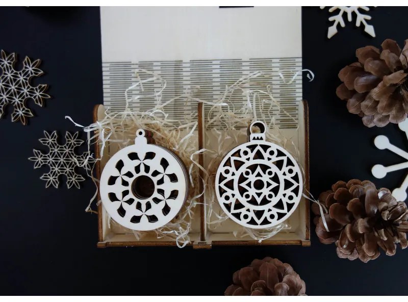 Ozdoby z dreva a plastu, Vianočné a Veľkonočné ozdoby, drevené doplnky PR0043-Christmas decorations