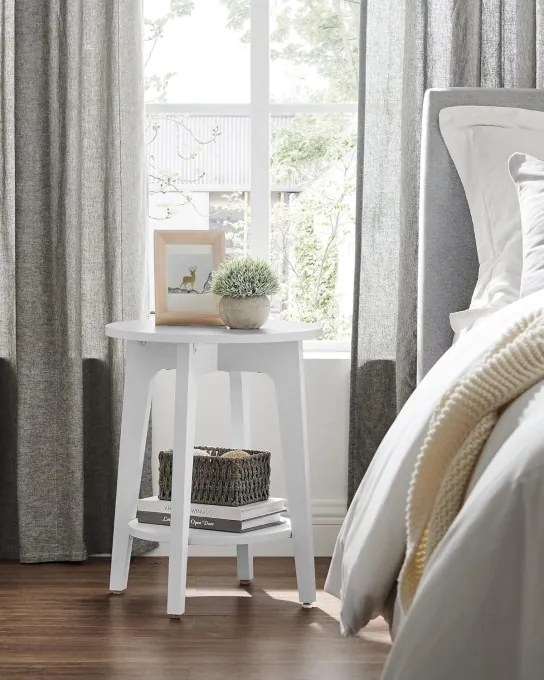 Príručný stolík LET283T14V1 biely