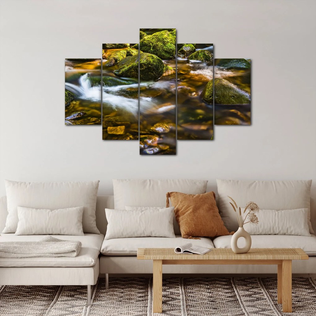 Obraz potôčiku (150x105 cm)