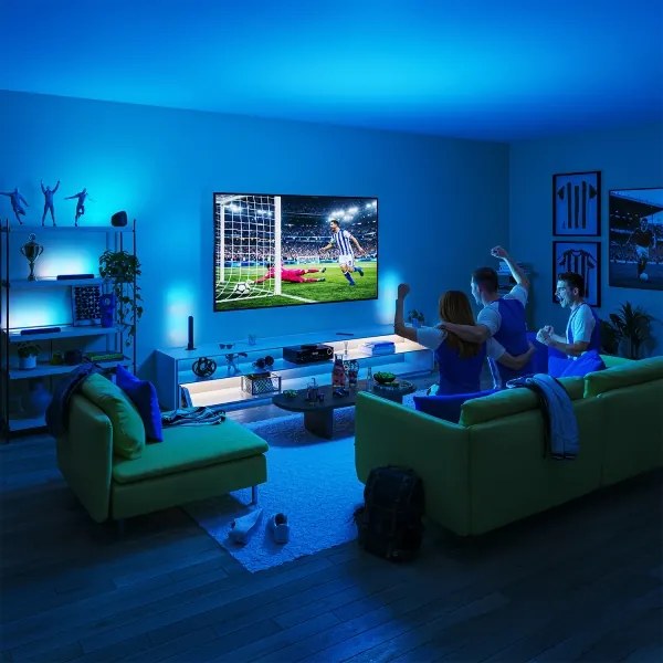Philips - SADA 2× LED RGBIC stmievateľné svietidlo SMART GRADIENT LED/8 W/230 V Wi-Fi
