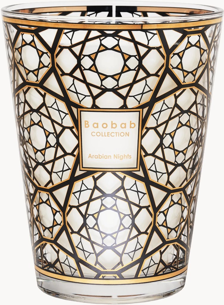 Päťknôtová vonná sviečka Arabian Nights (Incense, Saffron & Oud)