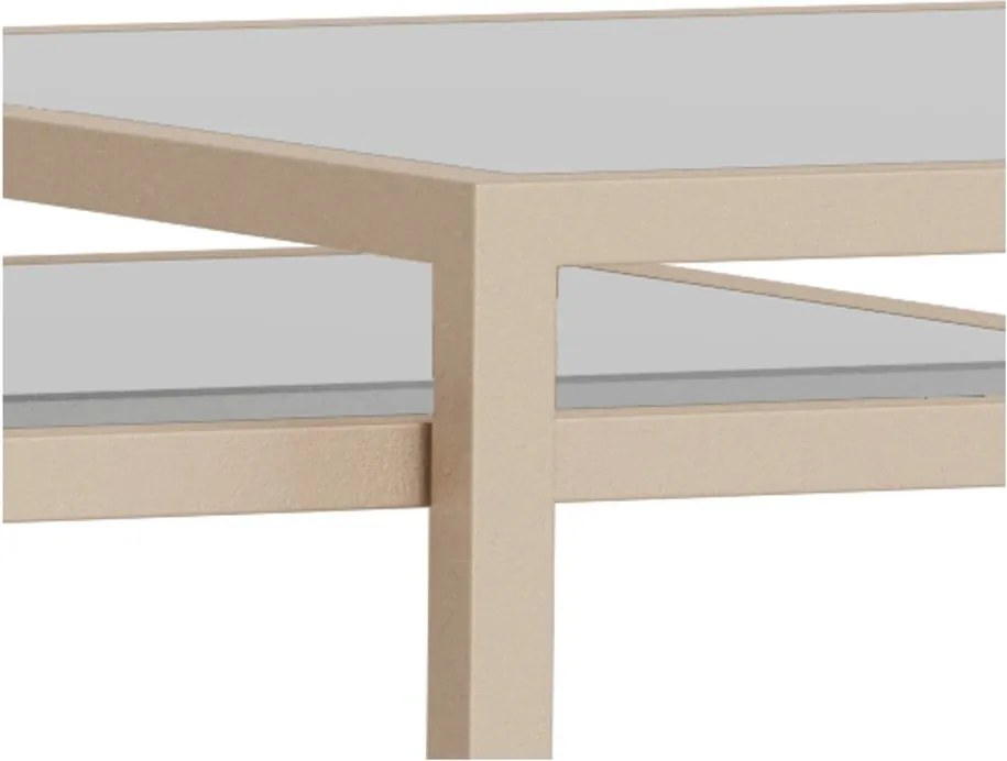 Sivé oceľové konferenčné stolíky v súprave 2 ks 50x90 cm Seaford – Actona