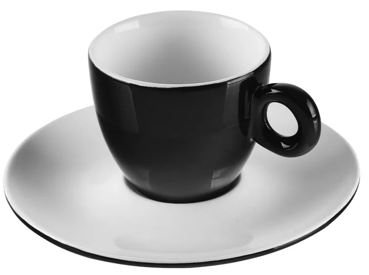 Podšálka na espresso čierna 12,5 cm – RGB - 451613
