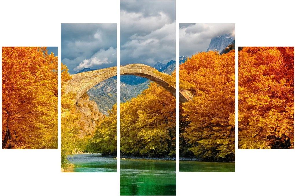 Obraz - Konitsa most (150x105 cm)