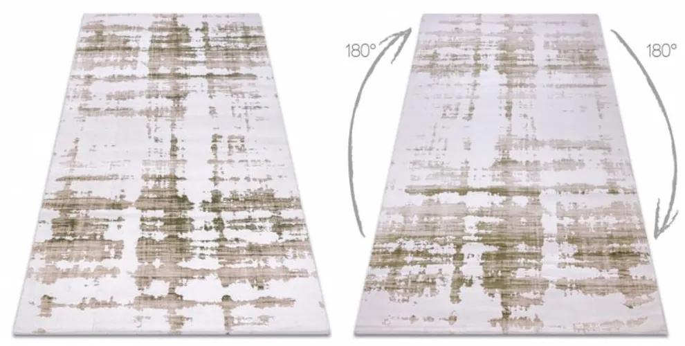 Luxusný kusový koberec akryl Nora krémovo zelený 120x180cm