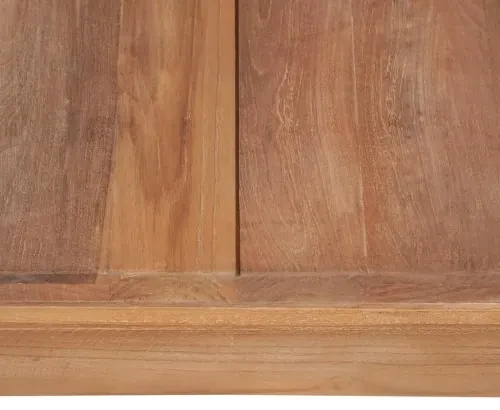 vidaXL Konferenčný stolík z teakového dreva prírodný vrch 110x60x40 cm-