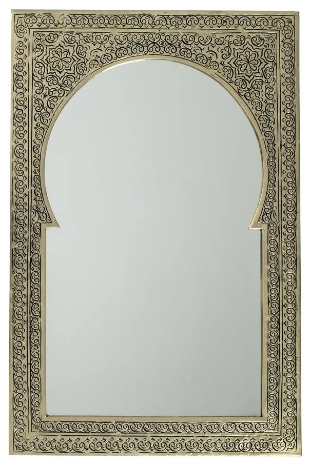 Mosadzné zrkadlo Jumina 37x 25cm