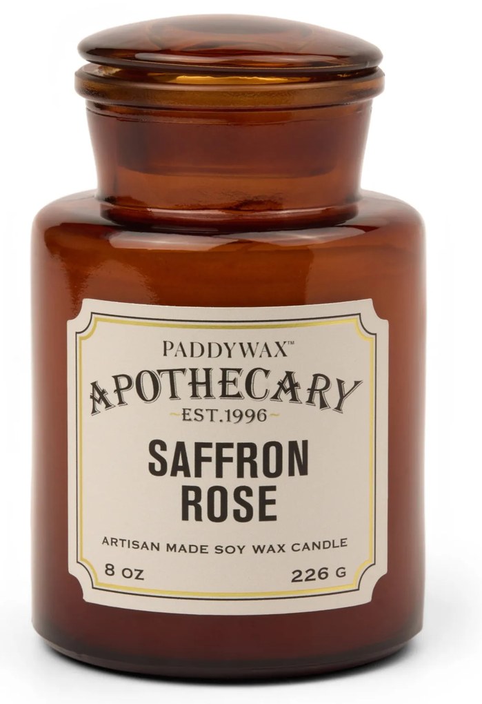 Paddywax Vonná sviečka Apothecary Saffron / Rose 226 g