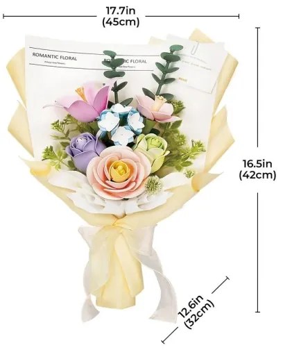 RoboTime - 3D skladačka Jarná kytica