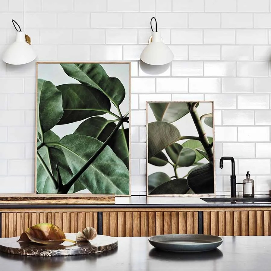 Plagát Green Home 03 50 × 70 cm 50 × 70 cm