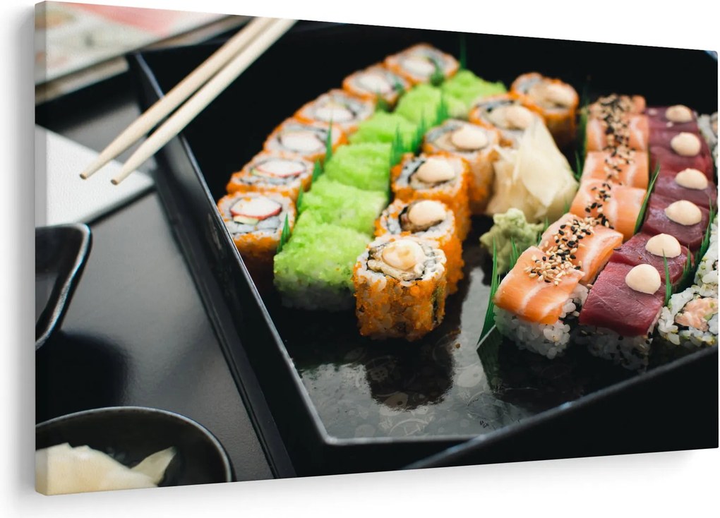 Obraz - Sushi (90x60 cm)