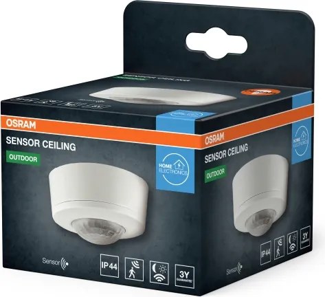 Osram - Infračervený pohybový senzor 230V IP44 biela