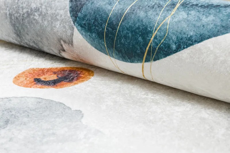 Dywany Łuszczów, Kusový koberec ANDRE Abstraction 1112, 160x220, viacfarebná, chodba / predsieň