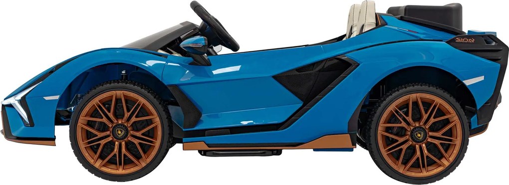 Ramiz Vozidlo Lamborghini SIAN modré