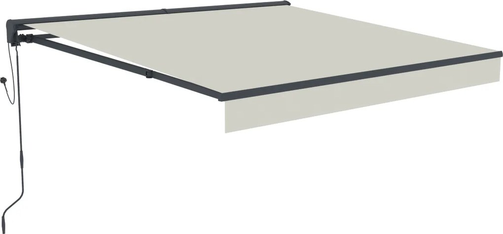 Elektrická markíza BestBerg BBSU-E295BG / 295 × 250 cm / béžová