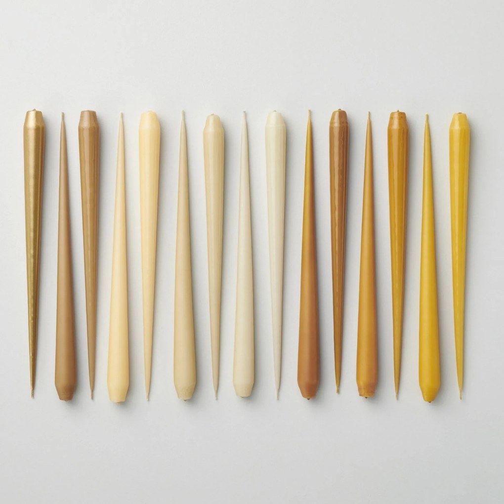 ester & erik Sviečka Taper 32 cm – 14 Pale Ginger – set 2 ks