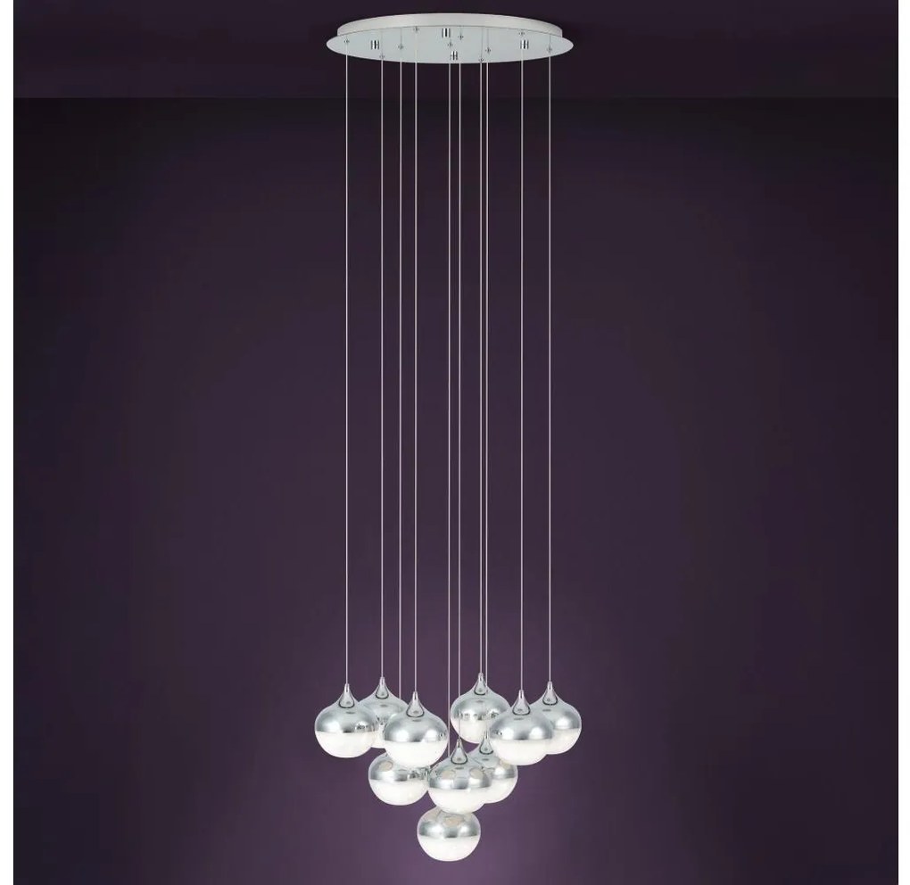 Eglo 39527 - LED Stmievateľný luster na lanku MIOGLIA 10xLED/3,1W/230V