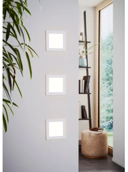 Eglo 94061 - LED zapustené stropné svietidlo FUEVA 1 LED/10,95W/230V