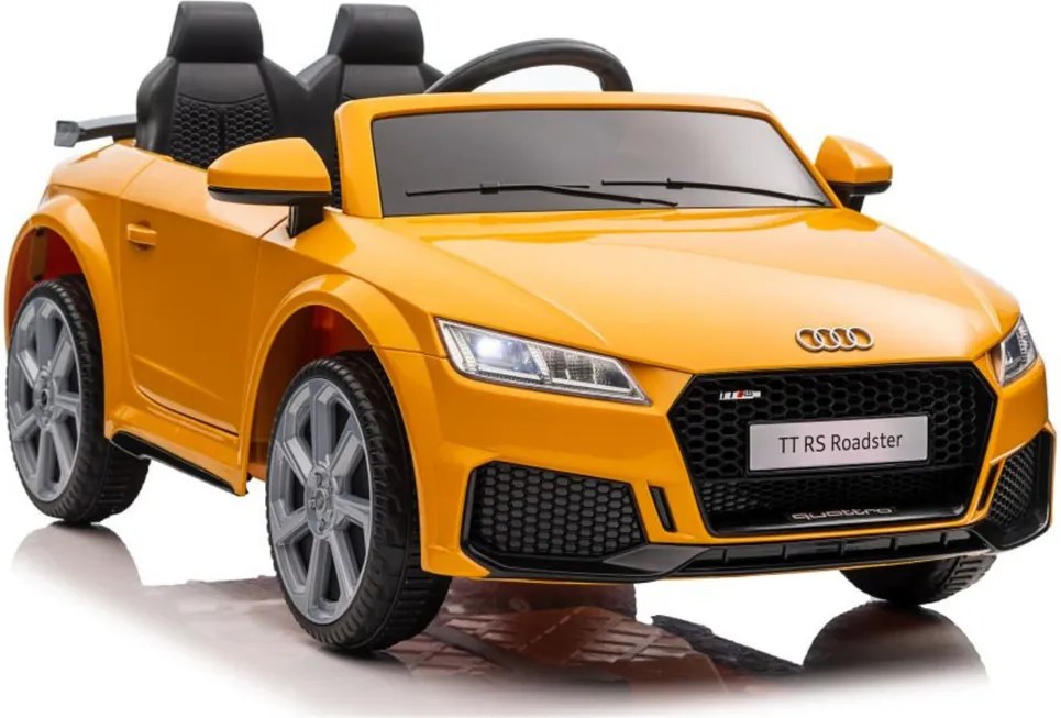 LEAN CARS Elektrické autíčko Audi TT RS žlté