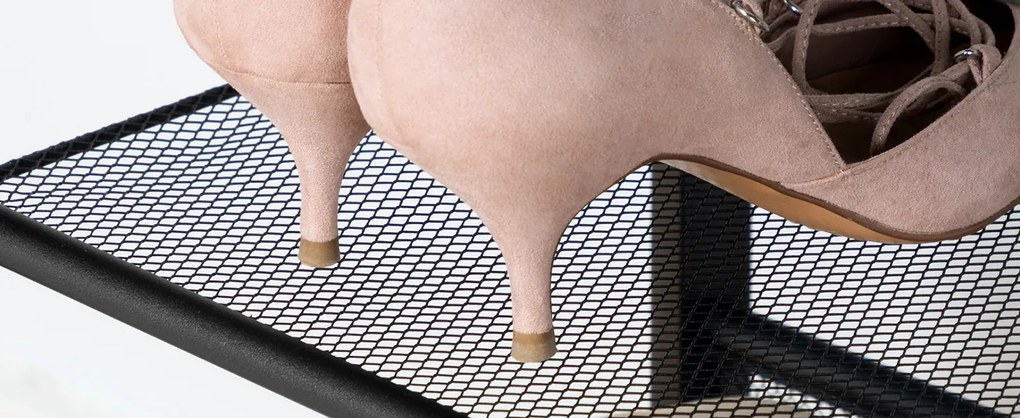 Botník Vasagle Melas 81 cm černý/šedý