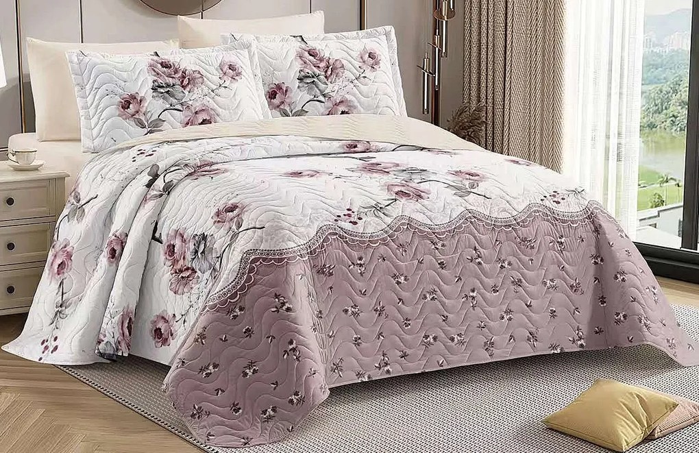 Obliečky Kvetinový vzor 2 Bavlna 7-dielna súprava