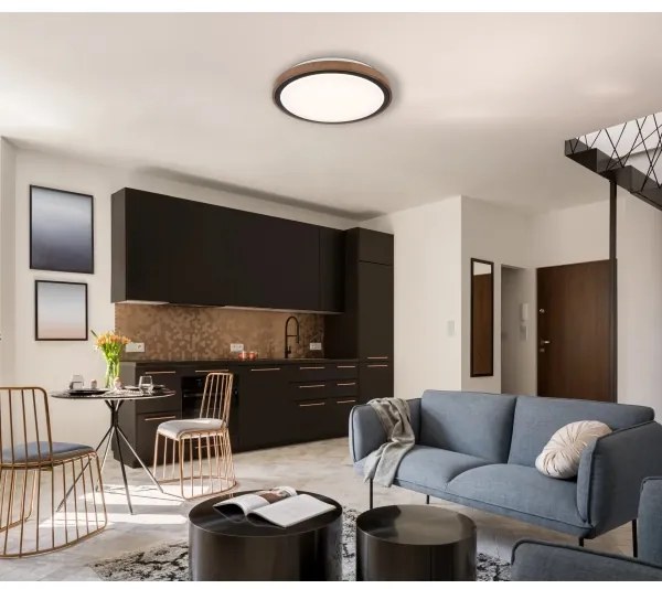 Globo 41764-18 - LED Stropné svietidlo BRUNO LED/18W/230V 3000/4000/6000K