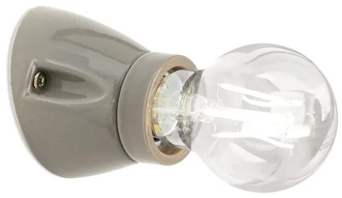 Orion - Nástenné svietidlo FROST 1xE27/60W/230V sivé