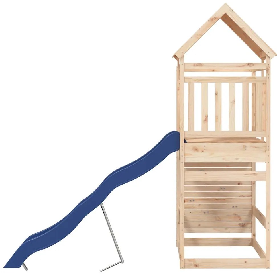 Vonkajšia súprava na hranie masívna borovica