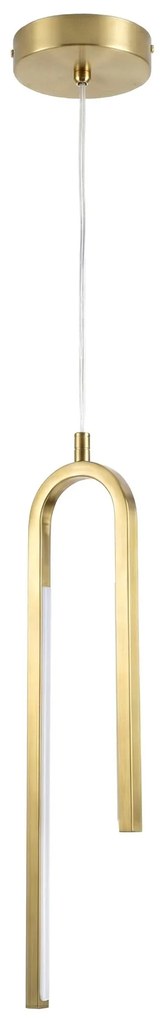 Toolight Toolight, LED stropné svietidlo, APP1803-CP, zlatá matná, OSW-04061