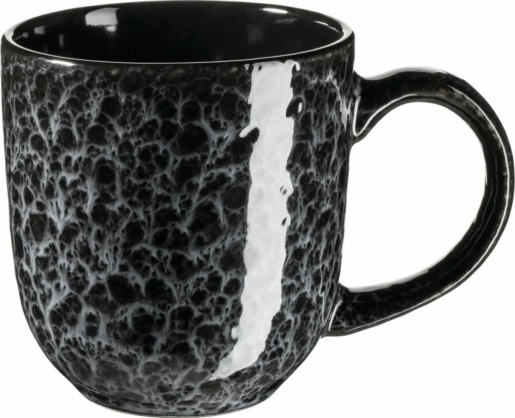 Mäser Jedálenská súprava riadu 16 ks FILIPPA – čierna