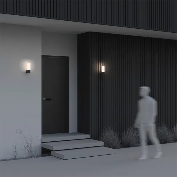 Maytoni O418WL-01B - Vonkajšie nástenné svietidlo WILLIS 1xE27/60W/230V IP54 čierna