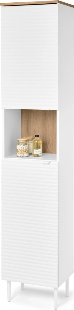 Vysoká kúpeľňová skrinka »SONARI« s dverami